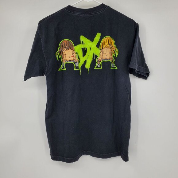 Vintage WWE DX D-Generation X Shawn Michaels Triple H Wrestling Shirt Medium - Picture 2 of 9
